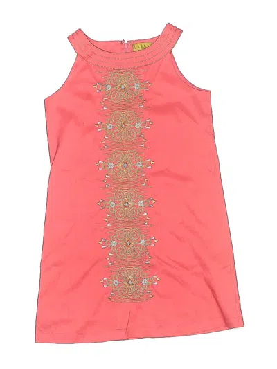 Pre-owned Nicole Miller Kids' Dress In Pink