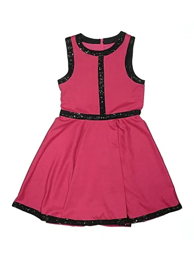 Pre-owned Nicole Miller Kids' Dress In Pink