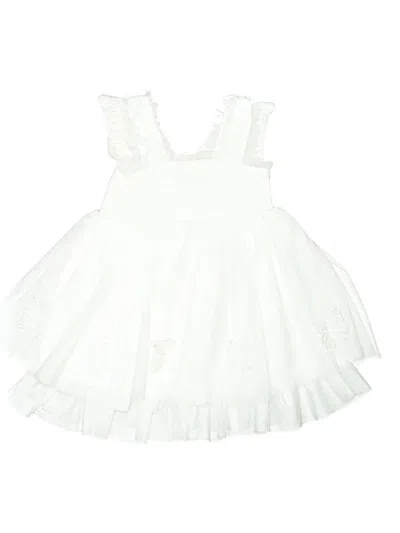 Pre-owned Nicole Miller Babies' Dress In White