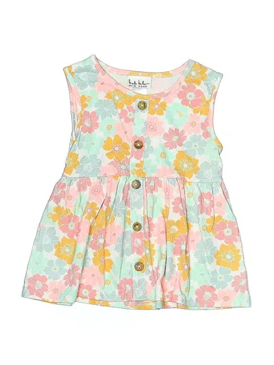 Pre-owned Nicole Miller Kids' Dress In Yellow