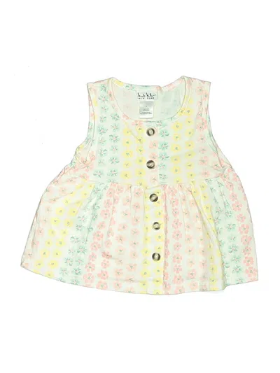 Pre-owned Nicole Miller Kids' Dress In Yellow