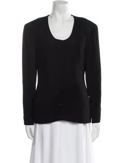 Pre-owned Nicole Miller Evening Jacket In Black