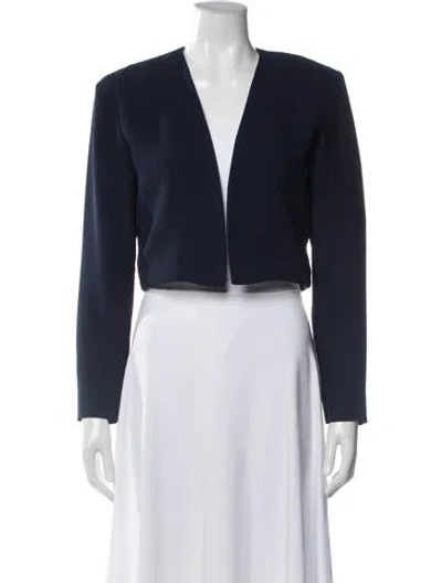 Pre-owned Nicole Miller Evening Jacket In Blue
