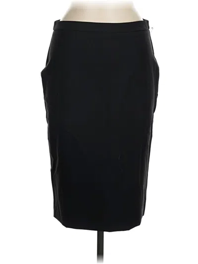 Pre-owned Nicole Miller Formal Skirt In Black