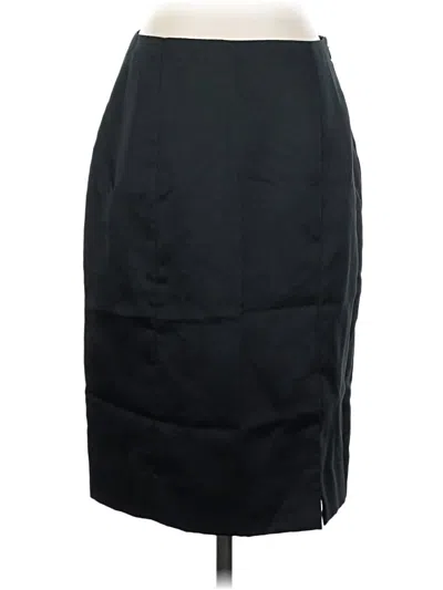 Pre-owned Nicole Miller Formal Skirt In Black
