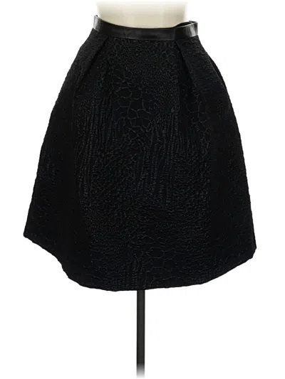 Pre-owned Nicole Miller Formal Skirt In Black