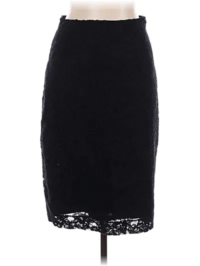 Pre-owned Nicole Miller Formal Skirt In Black