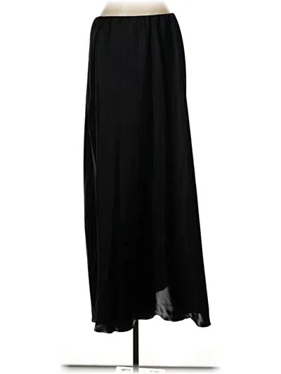 Pre-owned Nicole Miller Formal Skirt In Black