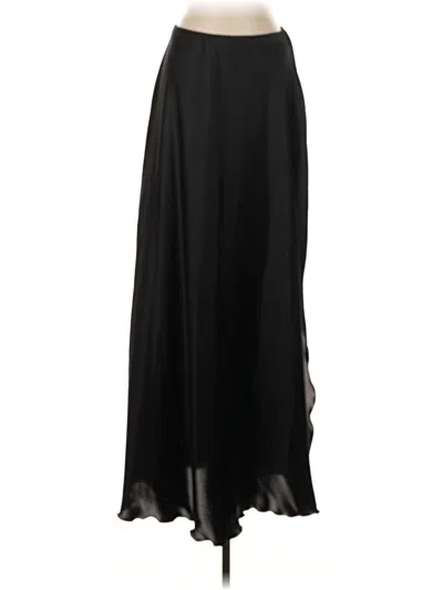 Pre-owned Nicole Miller Formal Skirt In Black