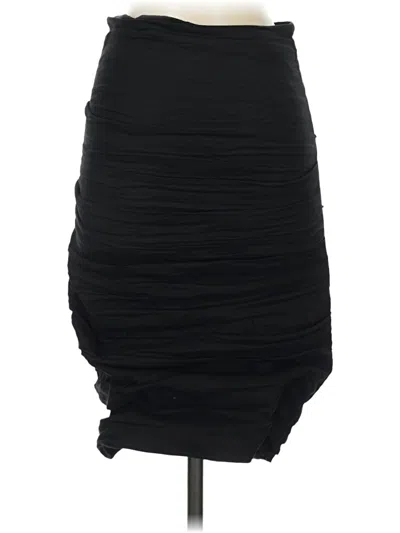 Pre-owned Nicole Miller Formal Skirt In Black