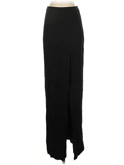 Pre-owned Nicole Miller Formal Skirt In Black
