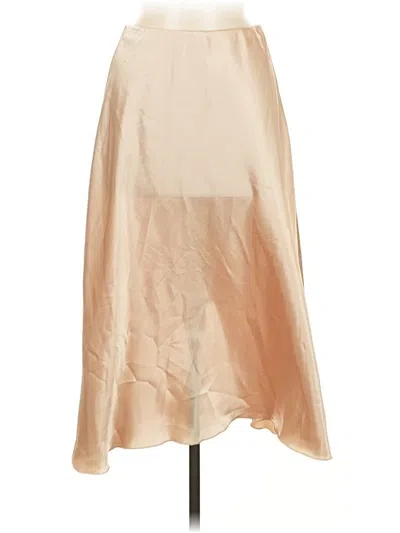 Pre-owned Nicole Miller Formal Skirt In Brown