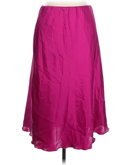 Pre-owned Nicole Miller Formal Skirt In Purple