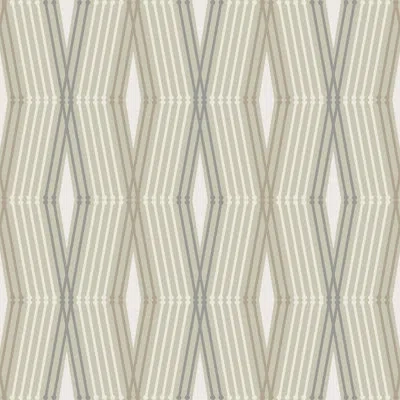 Nicole Miller Hard Edge Ogee Twine Peel & Stick Wallpaper In Tan