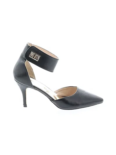Pre-owned Nicole Miller Heels In Black