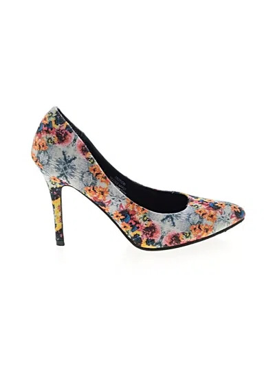 Pre-owned Nicole Miller Heels In Blue