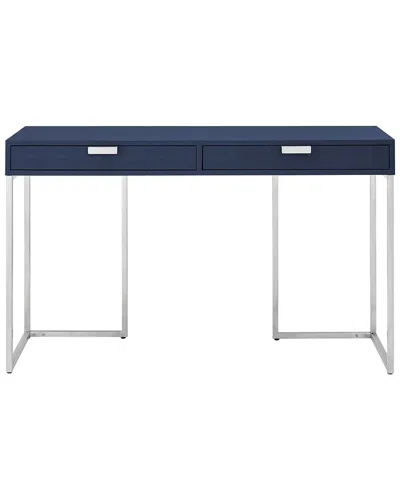 Nicole Miller Isidro Console Table In Blue