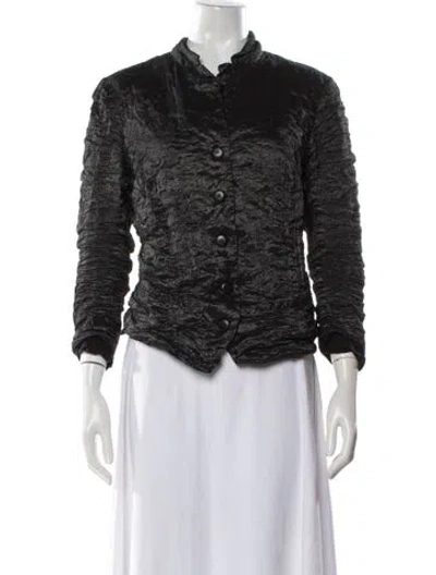 Pre-owned Nicole Miller Jacket In Black