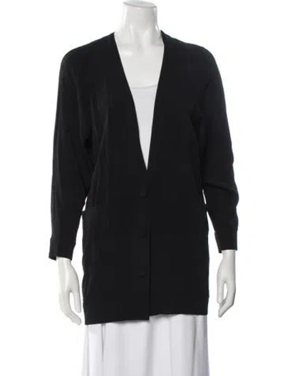 Pre-owned Nicole Miller Jacket In Black