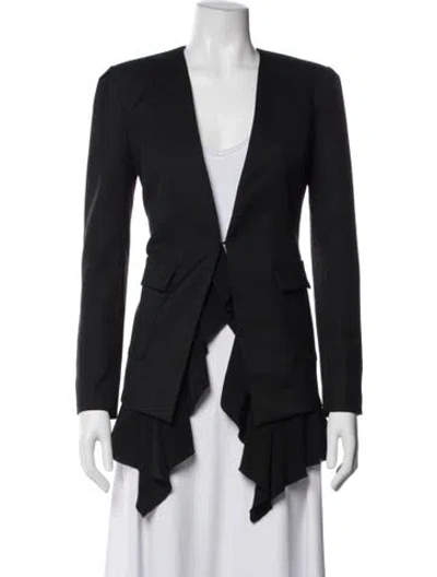 Pre-owned Nicole Miller Jacket In Black