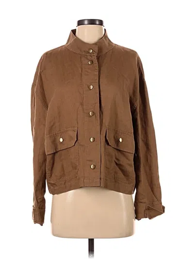 Pre-owned Nicole Miller Jacket In Brown