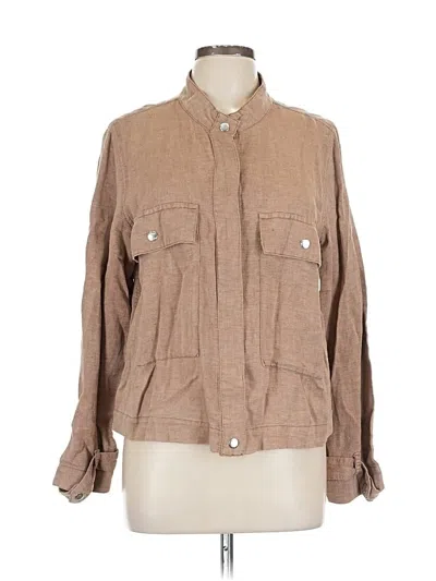 Pre-owned Nicole Miller Jacket In Brown