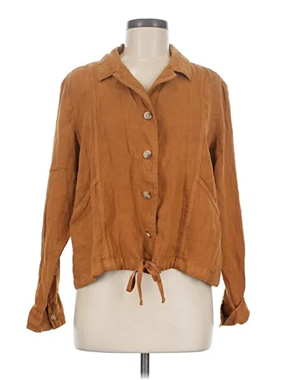 Pre-owned Nicole Miller Jacket In Brown