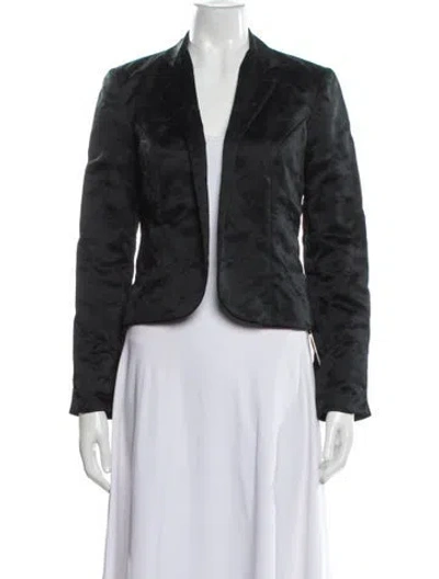 Pre-owned Nicole Miller Jacket In Gray