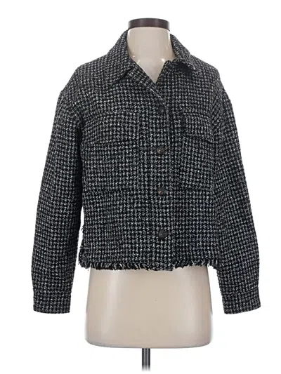 Pre-owned Nicole Miller Jacket In Gray