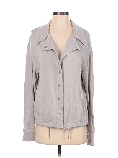 Pre-owned Nicole Miller Jacket In Gray