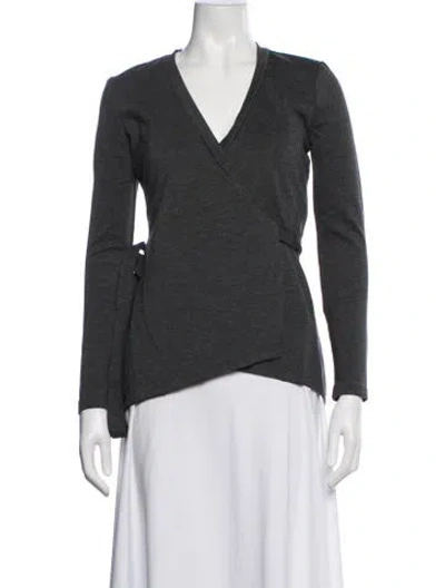 Pre-owned Nicole Miller Jacket In Grey
