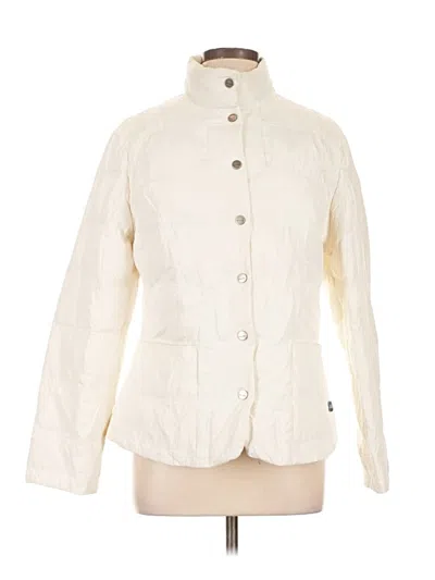 Pre-owned Nicole Miller Jacket In Ivory