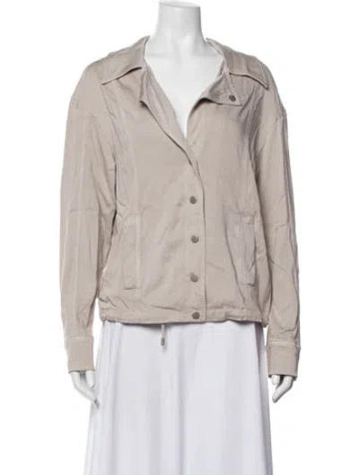 Pre-owned Nicole Miller Jacket In Neutrals