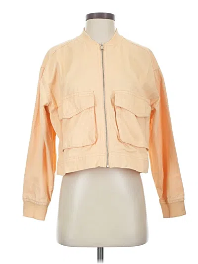Pre-owned Nicole Miller Jacket In Orange