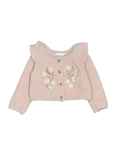 Pre-owned Nicole Miller Kids' Jacket In Pink