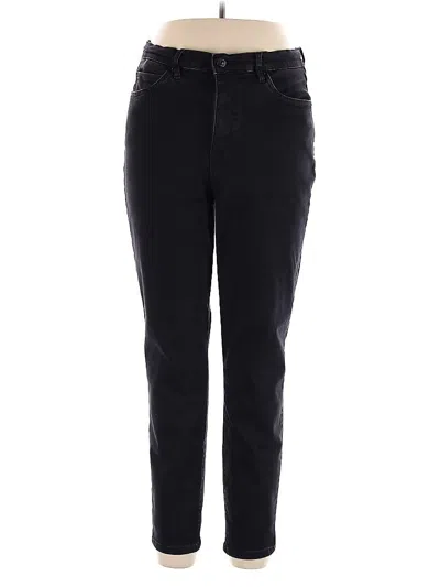 Pre-owned Nicole Miller Jeans In Black