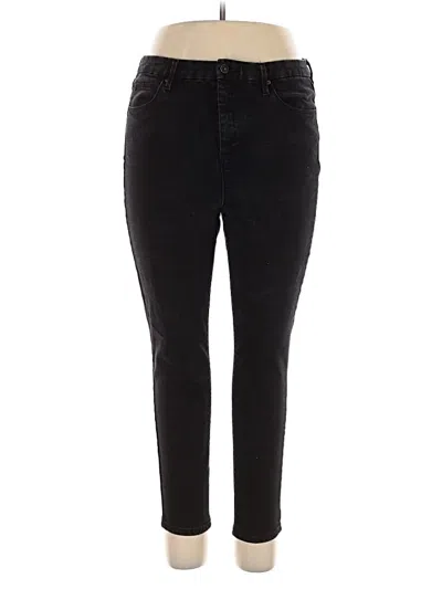 Pre-owned Nicole Miller Jeans In Black