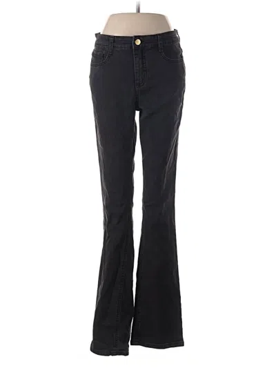 Pre-owned Nicole Miller Jeans In Black