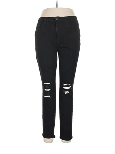 Pre-owned Nicole Miller Jeans In Black