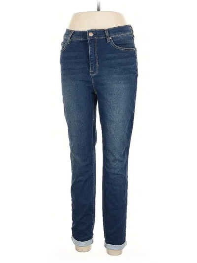 Pre-owned Nicole Miller Jeans In Blue