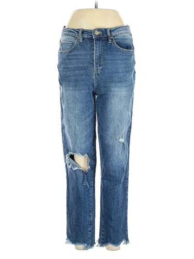 Pre-owned Nicole Miller Jeans In Blue