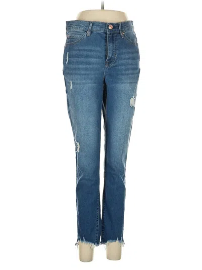 Pre-owned Nicole Miller Jeans In Blue