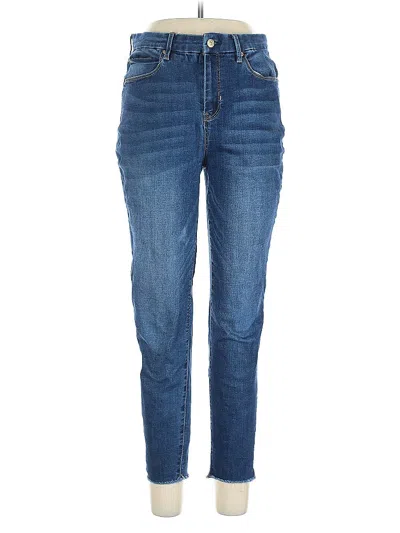 Pre-owned Nicole Miller Jeans In Blue