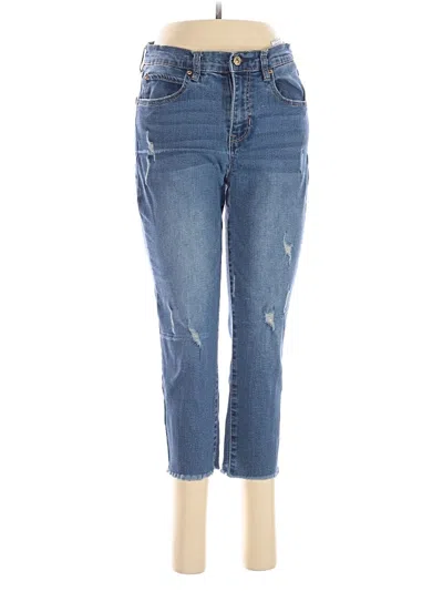 Pre-owned Nicole Miller Jeans In Blue