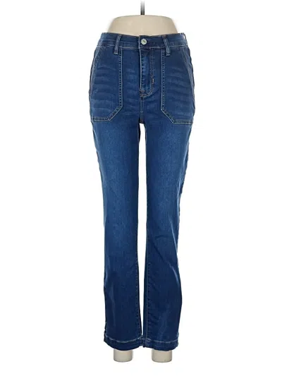 Pre-owned Nicole Miller Jeans In Blue