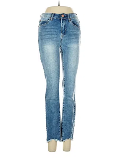 Pre-owned Nicole Miller Jeans In Blue