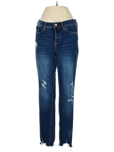 Pre-owned Nicole Miller Jeans In Blue