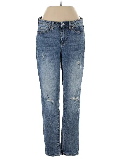 Pre-owned Nicole Miller Jeans In Blue