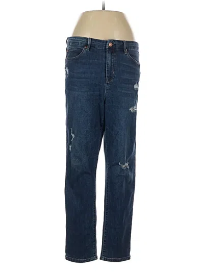 Pre-owned Nicole Miller Jeans In Blue