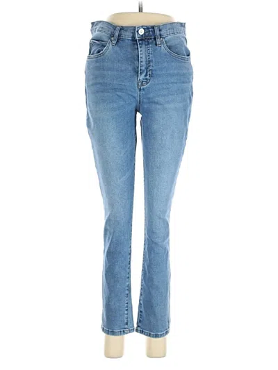 Pre-owned Nicole Miller Jeans In Blue